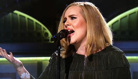 Adele Sings ‘When We Were Young’ Live on ‘SNL’ (Video) | Adele ...