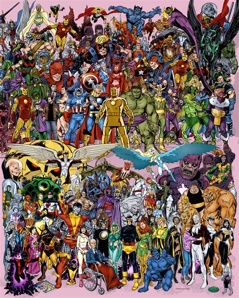 Avengers-X-Men Universe (John Byrne) | Marvel comics vintage, Marvel