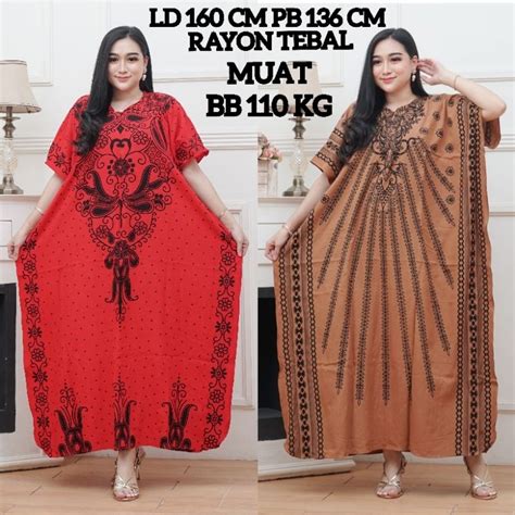 jual kaftan jumbo kaftan rayon tebal premium kaftan viral kaftan