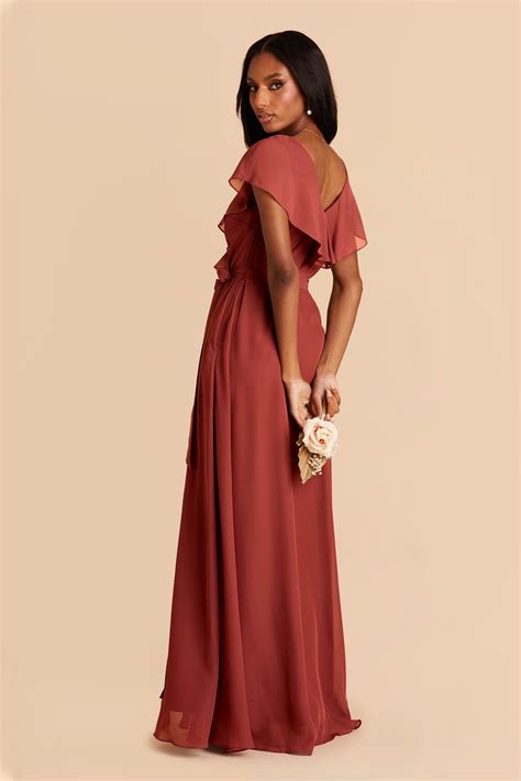 Jackson Spice Flutter Sleeve Chiffon Dress | Page | Birdy Grey