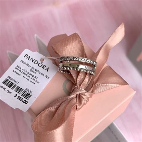 Кольцо пандора; кольцо пандора; новое кольцо pandora оригинал; серебро ...