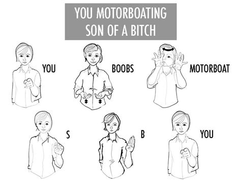 nsfw  smutty sign language phrases huffpost entertainment