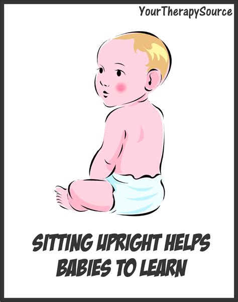sitting upright helps  learning  therapy source