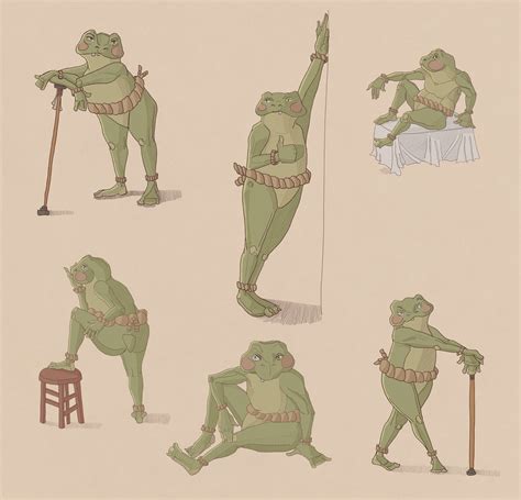 ArtStation - Figure Study of the Frog in the Nude
