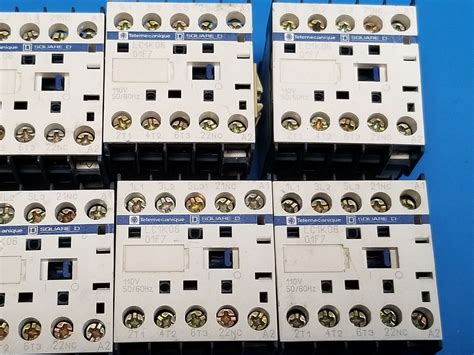 LOT OF 12 SQUARE D CONTACTORS LC1K06-01F746.2.B2.12