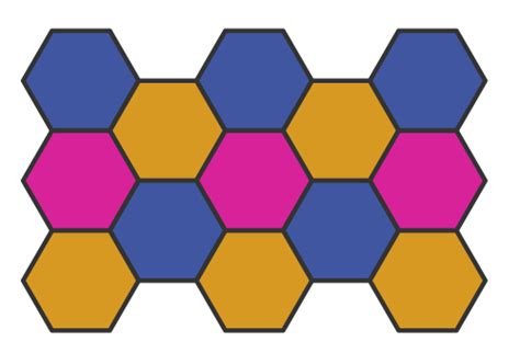 hexagon tessellation pattern