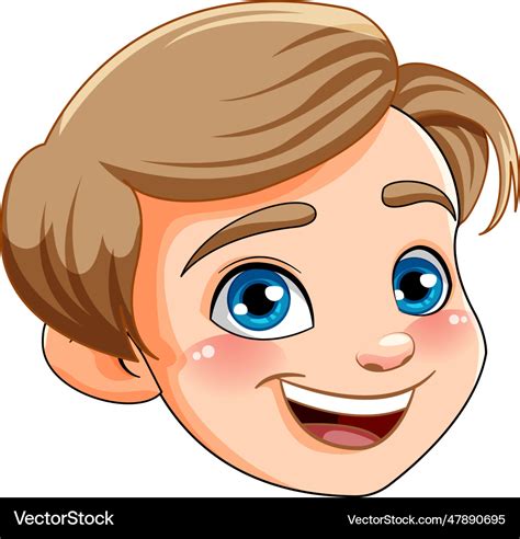 cartoon boy face