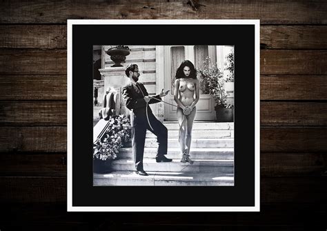 Helmut Newton Art Print Helmut Newton Nudes Gallery Frame - Etsy