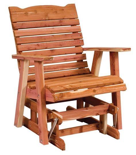 Cedar glider chair plans