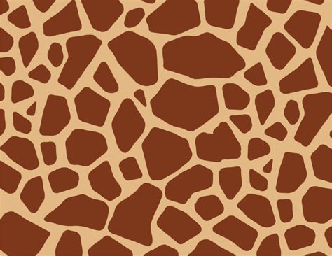 Big Giraffe Print Wallpaper