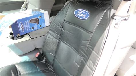 Ford F150 - Leather Seat Cover - YouTube