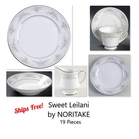 15 Pieces Vintage Sweet Lielani by Noritake Dinner Salad - Etsy