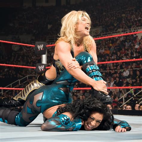 Beth Phoenix helping Melina with her Yoga | Scrolller