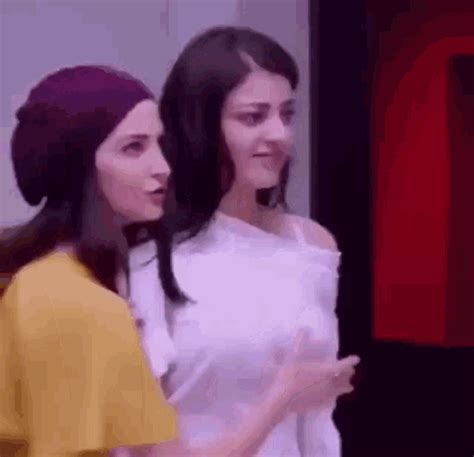 kajal agarwal boobs press gif kajal agarwal boobs press discover