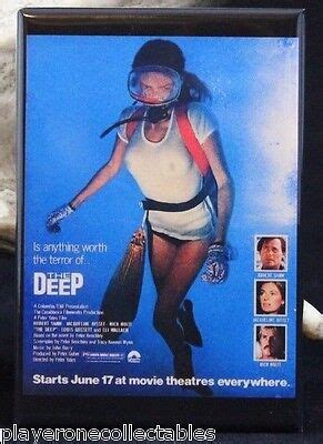 The Deep Movie Poster - 2" X 3" Fridge / Locker Magnet. Jacqueline ...