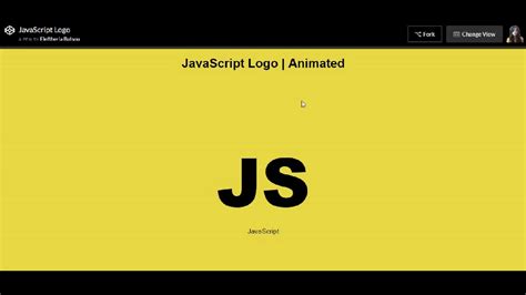 How to pure css that - JavaScript Logo Animation (for beginners!) - YouTube