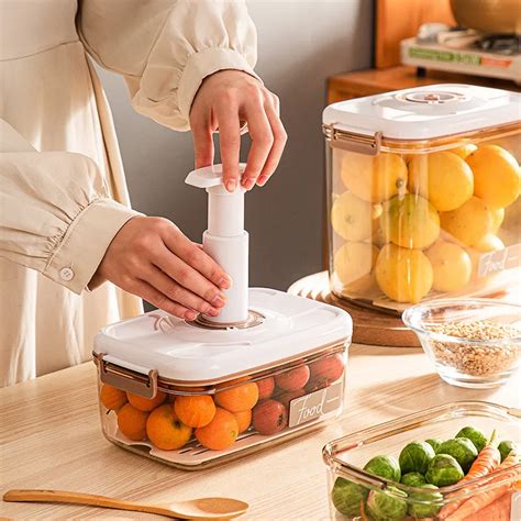 Vacuum Sealed Food Storage Containers for Meal Prep