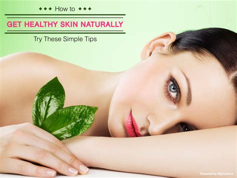 how to get healthy skin and hair naturally