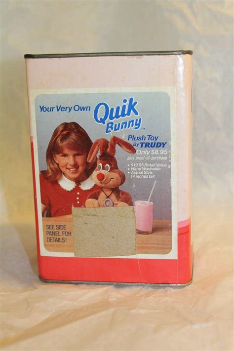 NESTLE QUIK CONTAINER STRAWBERRY BUNNY 16oz | #3927208862