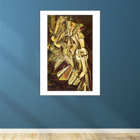 Marcel Duchamp Nude Descending a Staircase 1912 — Spiffing Prints