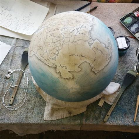 Pangea Globe in Collaboration with Massimo Pietrobon - Globemakers