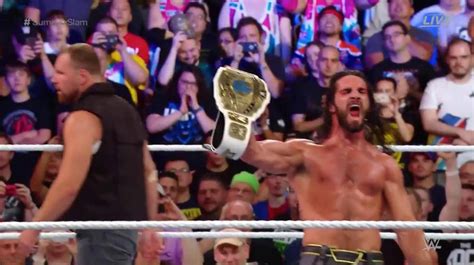 Seth Rollins Wins The Intercontinental Championship At WWE SummerSlam