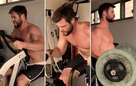 chris-hemsworth-workout-regimen | Gympik Blog