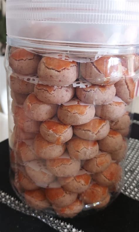 biskut kacang mazola food drinks homemade bakes  carousell