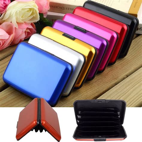 Walbest Waterproof 6 Slots RFID Blocking Credit Card Protector Aluminum ...