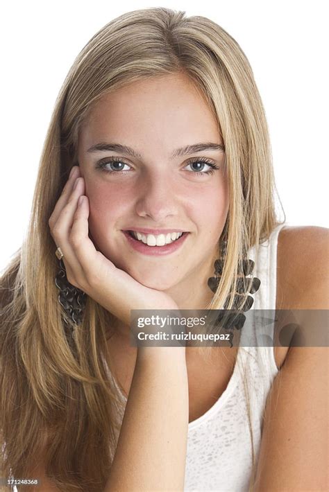 Teenage Girl Smiling