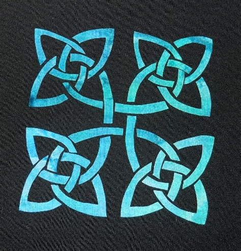 Celtic Knot Block 6 Quilt Applique Pattern Design