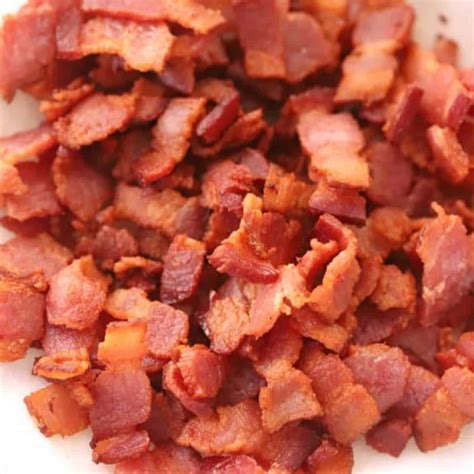 homemade bacon bits recipe  carefree kitchen