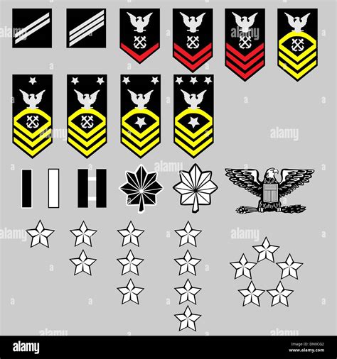 US Navy rank insignia Stock Vector Image & Art - Alamy