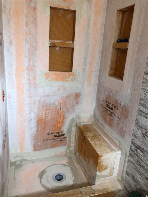 How To Build A Shower Bench With Kerdi at Joan Byrd blog