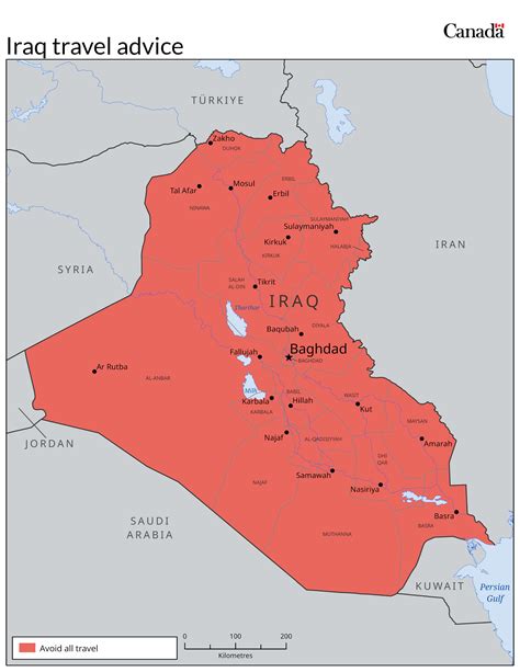 Travel advice and advisories for Iraq