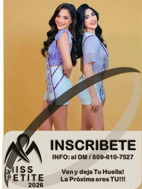 Miss - 🔴𝐂 𝐀 𝐒 𝐓 𝐈 𝐍 𝐆 Tú puedes ser la próxima 𝐌𝐈𝐒𝐒 𝐏𝐄𝐓𝐈𝐓𝐄 & 𝐌𝐈𝐒𝐒