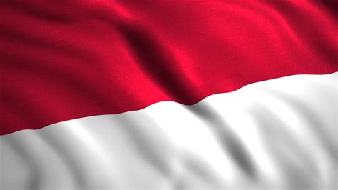 large  color flag  indonesiamotion   tone flag consisting