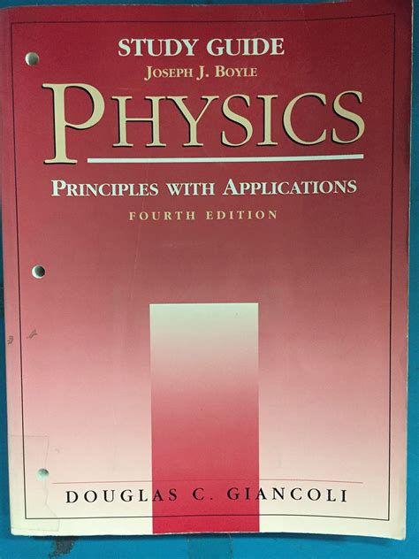 giancoli physics study guide   boyle goodreads