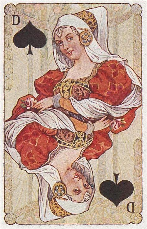 Игральные карты в стиле модерн | Playing cards art, Playing cards ...