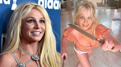 Britney Spears Tells Fans To 'Lighten Up' After Strange Knife Dancing ...