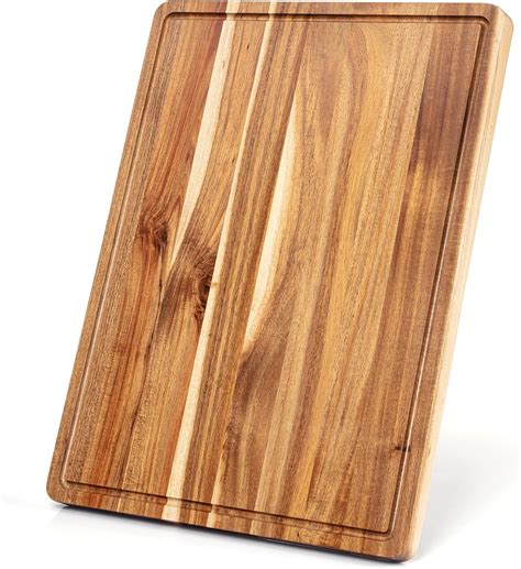 Amazon.com : Acacia Wood Cutting Board 24x18 inch, Butcher Block
