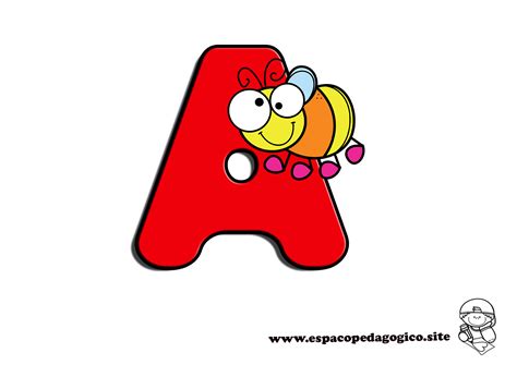 Desenhos Com Letras Do Alfabeto Para Imprimir