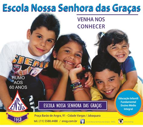 Nossa Senhora Das Graças Escola - ENSG – Escola Nossa Senhora das Graças – Jornal São Paulo Zona Sul