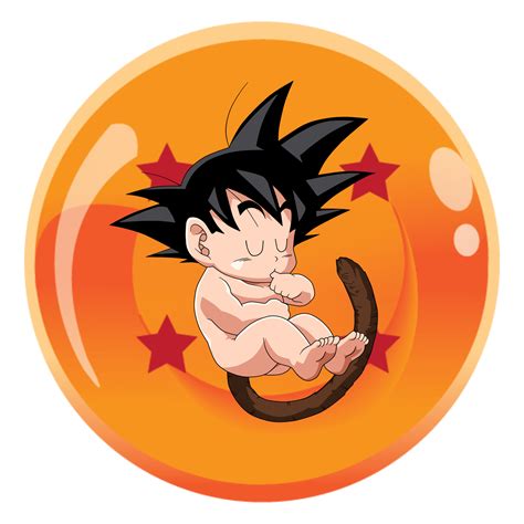 Goku bebé | Goku de bebe, Goku bebe, Bebé dragón