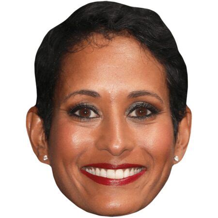 Naga Munchetty (Lipstick) Mask - Celebrity Cutouts