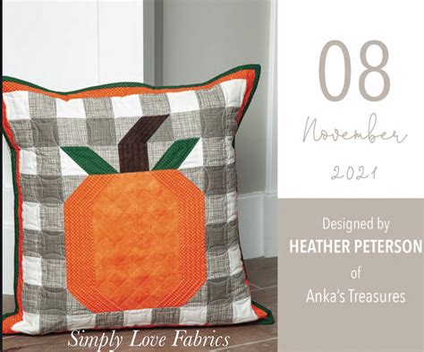 Pillow Kit of the Month- May- by Minky Kim for Riley Blake Designs- 20