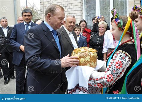 Leonid Kuchma in Chortkiv editorial stock image. Image of kuchma - 68856574