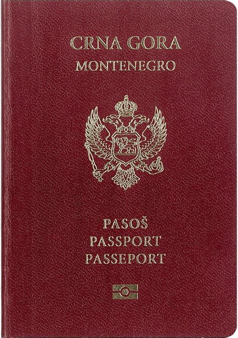 Passport of Montenegro - Immigration Services & Residence Permits (ISRP)