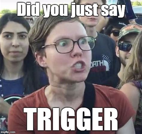 liberal trigger words imgflip