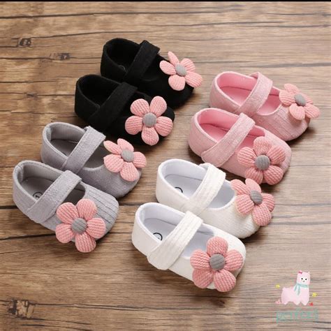 Baby Shoes Newborn Baby Girls Shoes Bow-knot Cute Anti-Slip Infant Toddler Soft Sole Princess ...